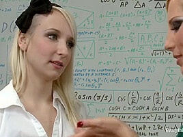 Ashley Jane And Ashley Fires In Teachers Anal Pet